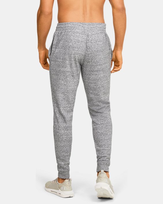 Men's UA Sportstyle Terry Joggers, White, pdpMainDesktop image number 1